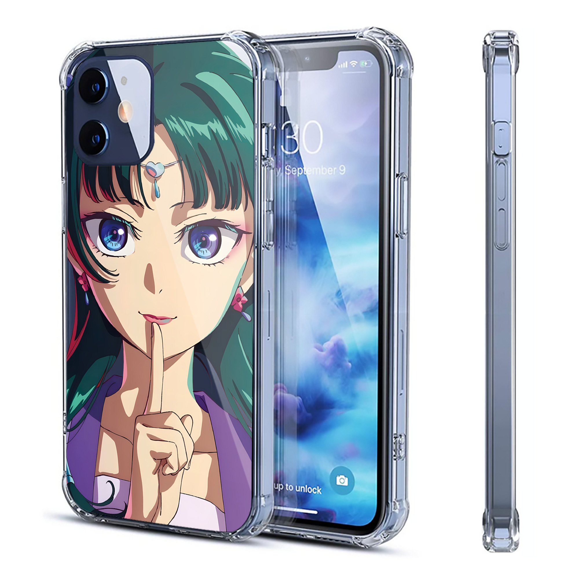 （画像用） 薬屋のひとりごと The Apothecary Diaries 【iPhone 12シリーズ対応】透明スマホケース（クリアソフトケース）